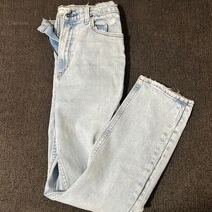 The skinny high rise A&F Jeans